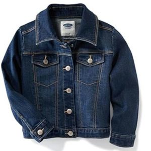 Old navy denim jean jacket toddler girl